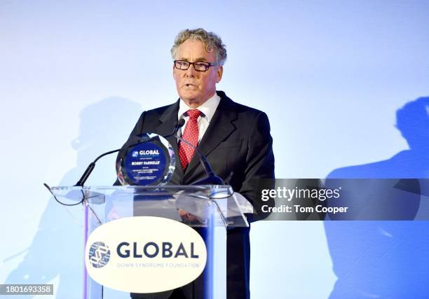 John C. McGinley speaks onstage during the Global Down Syndrome Foundation's 15th Annual Be Beautiful Be Yourself Fashion Show at Sheraton Downtown...