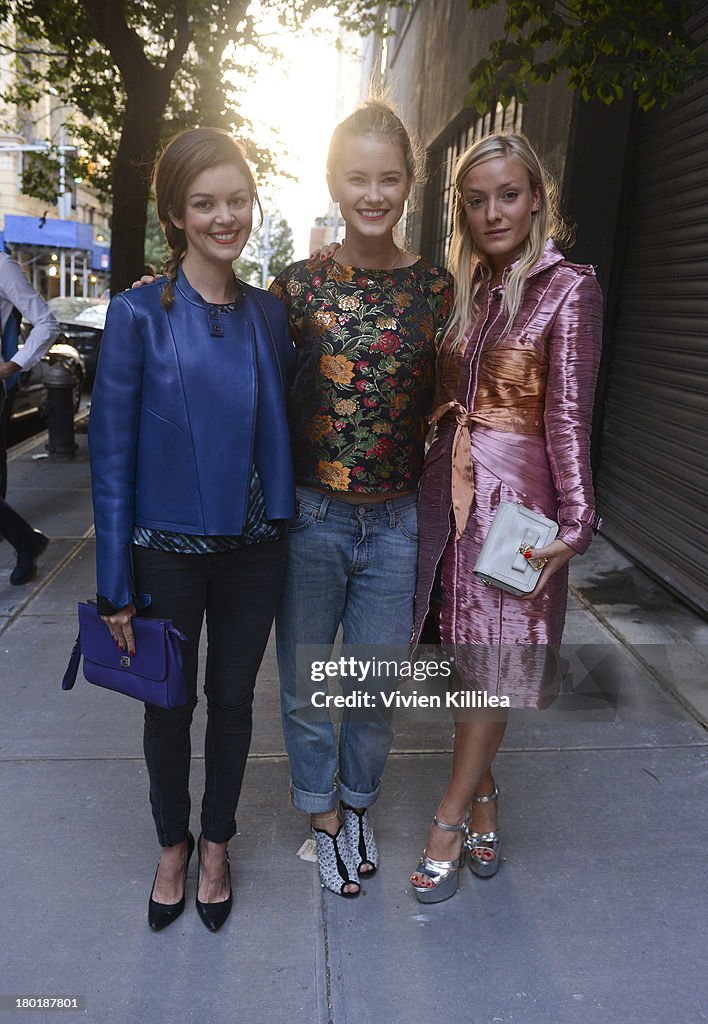 Seen Around Lincoln Center - Day 5 - Mercedes-Benz Fashion Week Spring 2014