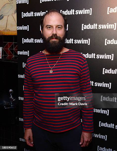 Actor Brett Gelman attends the "Childrens Hospital" and "NTSF:SD:SUV" screening event at the Vista Theatre on September 9, 2013 in Los Angeles,...