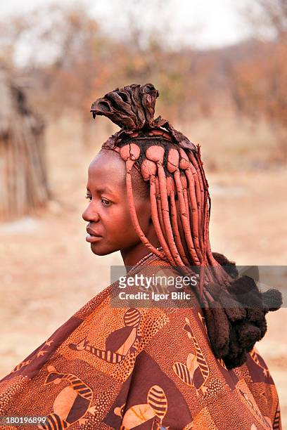 The Himba are an ethnic group of about 25,000 people living in northern Namibia, and southern Angola. The hairstyle worn by Himba women is quite...
