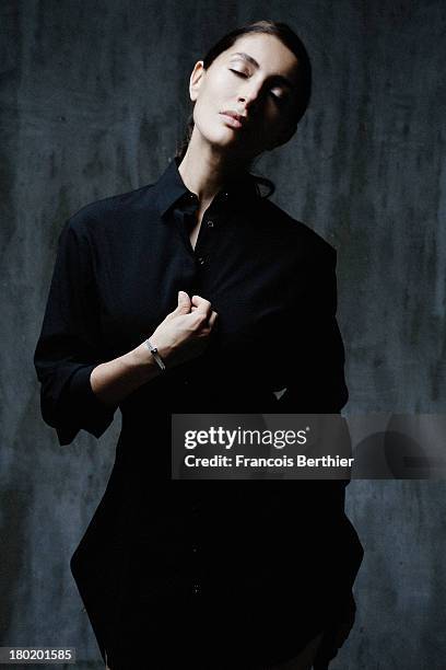 Actress Caterina Murino is photographed for The Blind Magazine on July 30, 2013 in Paris, France.