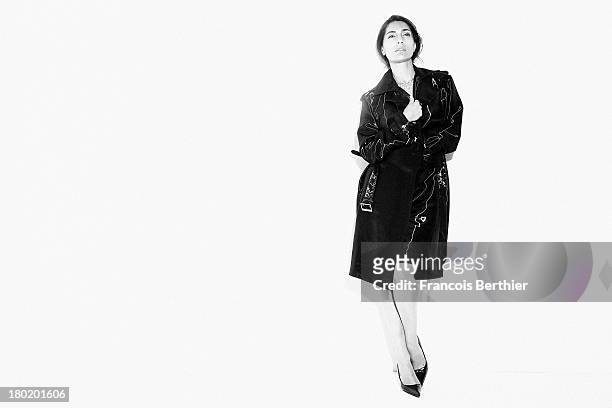 Actress Caterina Murino is photographed for The Blind Magazine on July 30, 2013 in Paris, France.