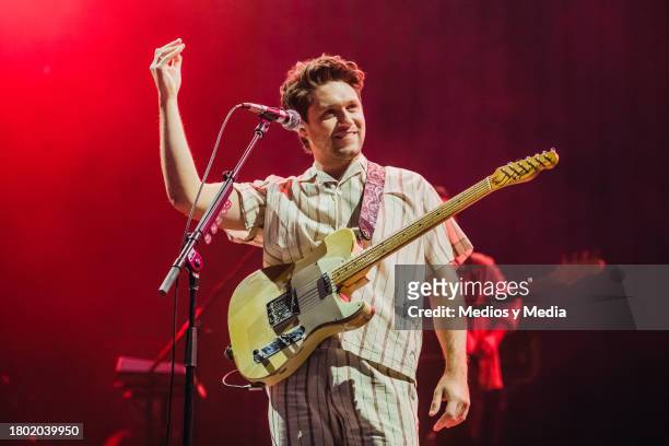 Singer Niall Horan performs during the second day of concerts of Corona Capital 2023 at Autodromo Hermanos Rodriguez on November 18, 2023 in Mexico...