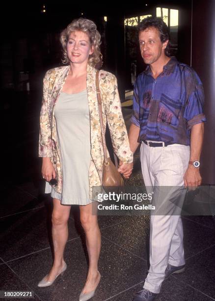 Actress Jean Smart and husband actor Richard Gilliland attend the "Mistress" West Hollywood Premiere on August 17, 1992 at the DGA Theatre in West...