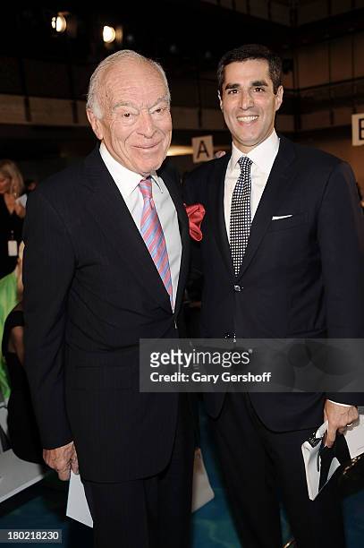 Ronald Lauder attends the Tory Burch show during Spring 2014 Mercedes-Benz Fashion Week at David H. Koch Theater at Lincoln Center on September 10,...