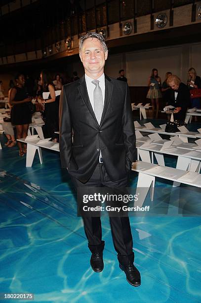 Jason Binn attends the Tory Burch show during Spring 2014 Mercedes-Benz Fashion Week at David H. Koch Theater at Lincoln Center on September 10, 2013...