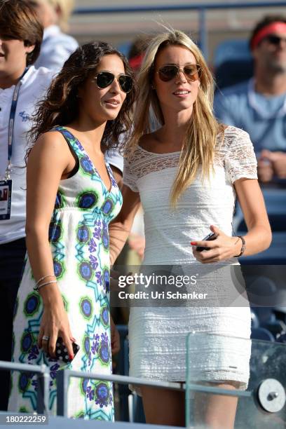 Maria Perello and Maria Isabel Nadal attend the 2013 US Open at USTA Billie Jean King National Tennis Center on September 9, 2013 in New York City.