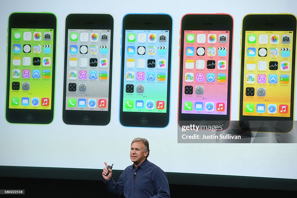 Apple Introduces Two New iPhone Models At Product Launch