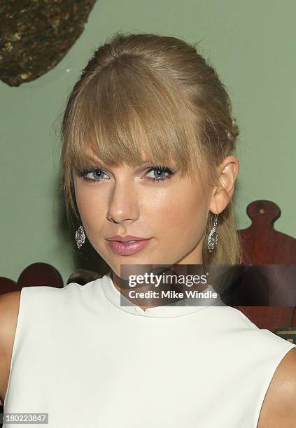 Singer Taylor Swift attends the "AUGUST: OSAGE COUNTY" TIFF Party hosted by The Weinstein Company and Entertainment One presented by Bombardier at...