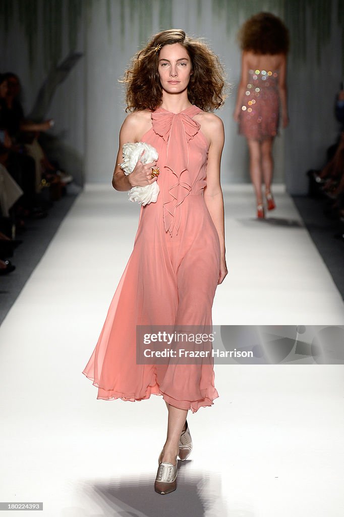 TRESemme at Jenny Packham Mercedes-Benz Fashion Week Spring 2014 - Runway