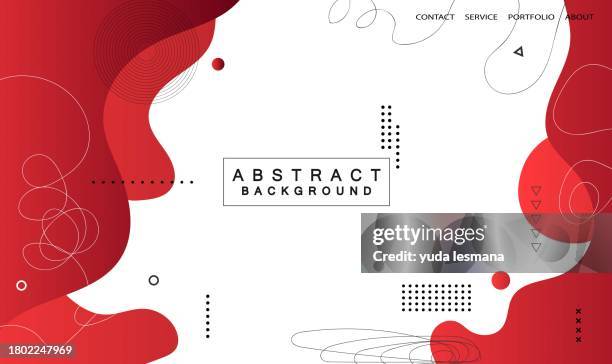abstract modern background with gradient color circle geometric shapes and vector elements - virtual convention stock illustrations