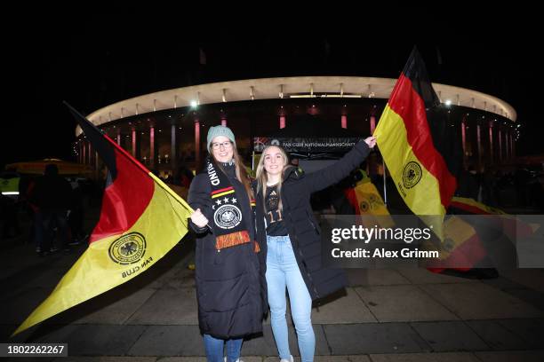 Activities of the 'Fan Club Nationalmannschaft' prior to an international friendly match between Germany and Turkey at Olympiastadion on November 18,...