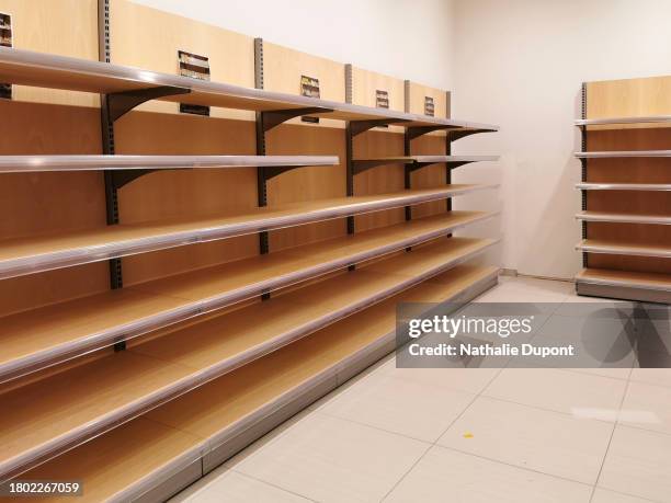 403 3d Empty Store Shelves Stock Photos, High-Res Pictures, and Images ...