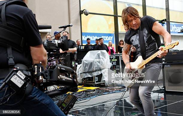 Keith Urban appears on NBC News' "Today" show --