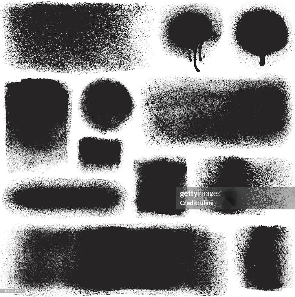 Grunge design elements