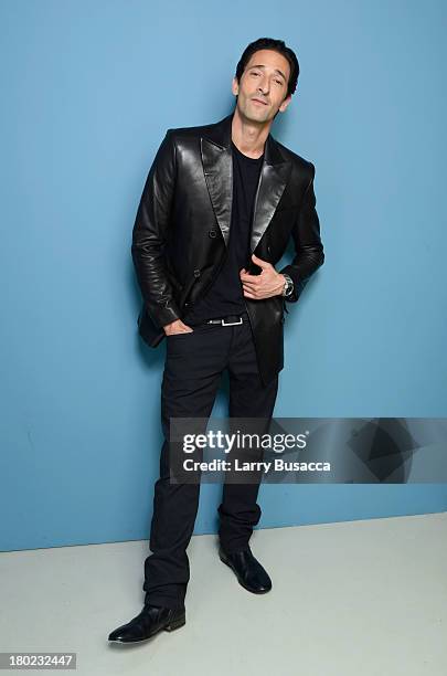 Actor Adrien Brody of 'Third Person' poses at the Guess Portrait Studio during 2013 Toronto International Film Festival on September 10, 2013 in...