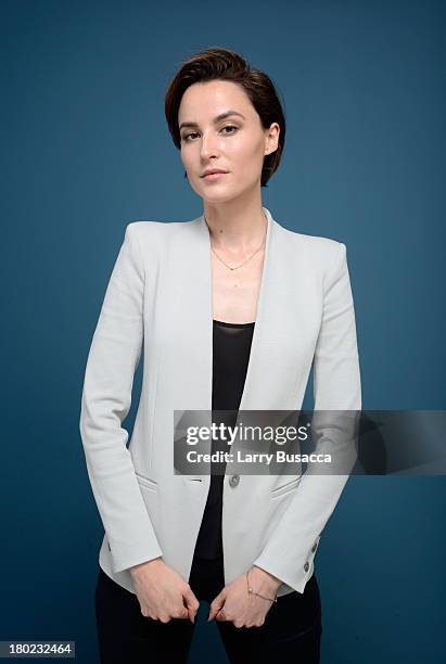 Actress Loan Chabanol of 'Third Person' poses at the Guess Portrait Studio during 2013 Toronto International Film Festival on September 10, 2013 in...