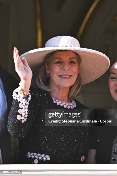 Princess Caroline of Hanover attends the Monaco National Day 2023 on November 19, 2023 in Monaco, Monaco.