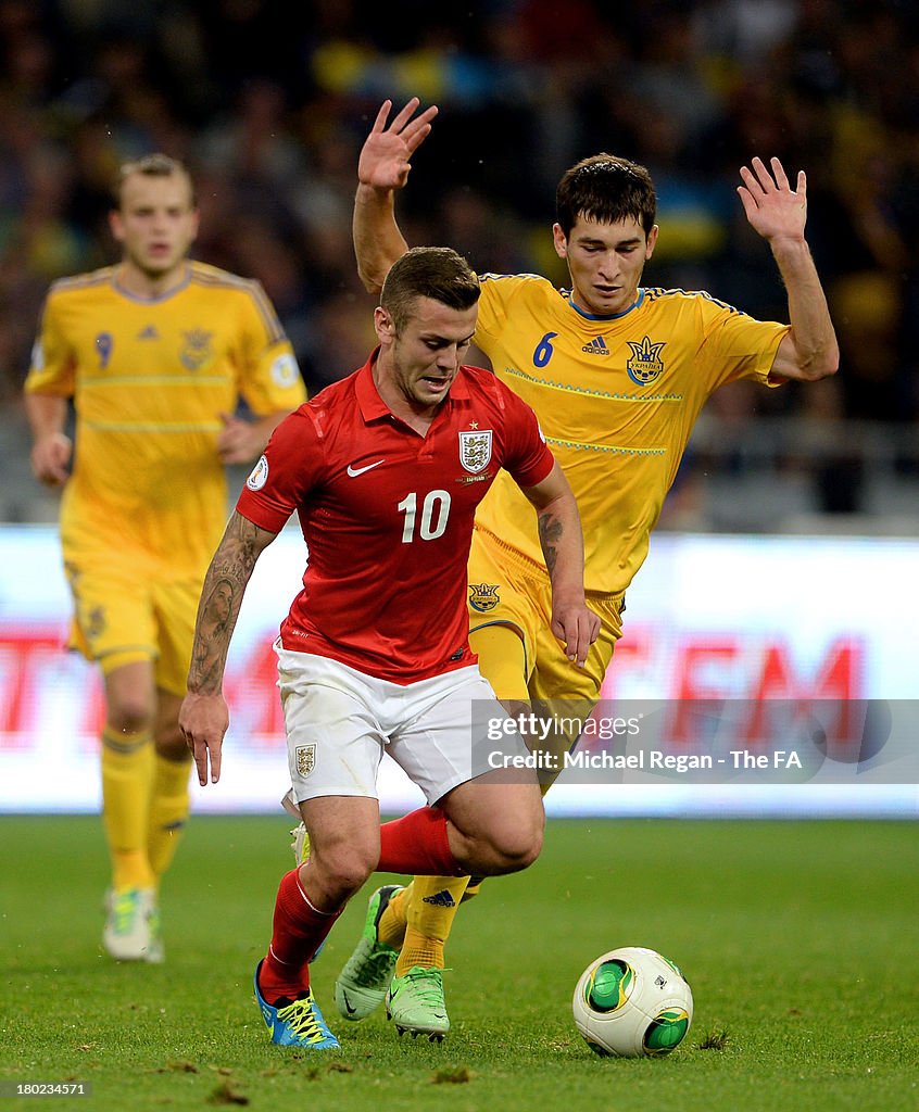 Ukraine v England - FIFA 2014 World Cup Qualifier