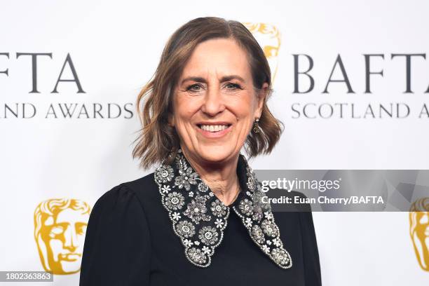 Kirsty Wark attends the 2023 BAFTA Scotland Awards held at the DoubleTree by Hilton Glasgow Central on November 19, 2023 in Glasgow, Scotland.