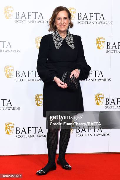 Kirsty Wark attends the 2023 BAFTA Scotland Awards held at the DoubleTree by Hilton Glasgow Central on November 19, 2023 in Glasgow, Scotland.