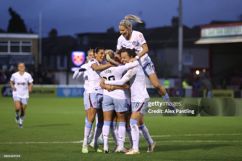 West Ham United v Aston Villa - Barclays Women´s Super League