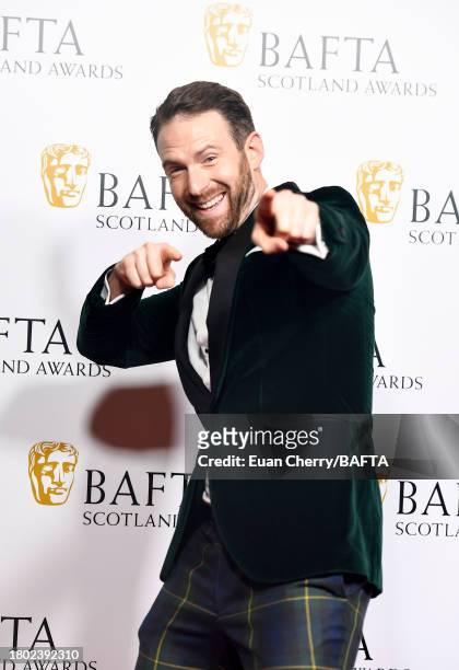 Craig McGinlay attends the 2023 BAFTA Scotland Awards held at the DoubleTree by Hilton Glasgow Central on November 19, 2023 in Glasgow, Scotland.