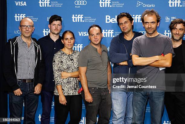Directors Yannis Sakaridis, Aran Hughes, Christina Koutsospyrou, Argyris Papadimitropoulos, Thanos Anastopoulos, Yorgos Servetas and Alexandros...