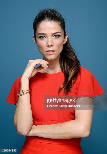 Actress Juana Acosta of 'Libertador' poses at the Guess Portrait Studio during 2013 Toronto International Film Festival on September 10, 2013 in...
