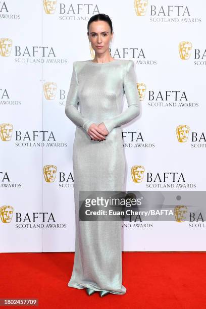 Amy Manson attends the 2023 BAFTA Scotland Awards held at the DoubleTree by Hilton Glasgow Central on November 19, 2023 in Glasgow, Scotland.