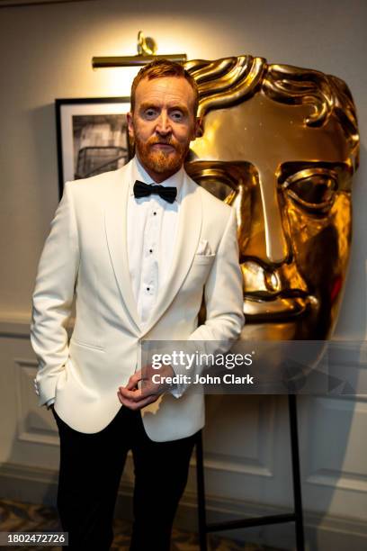 Tony Curran attends the 2023 BAFTA Scotland Awards Champagne Reception held at the DoubleTree by Hilton Glasgow Central on November 19, 2023 in...