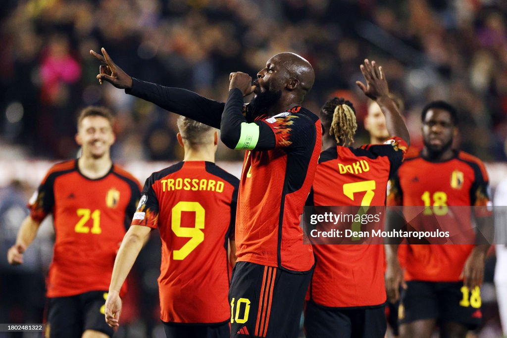 Belgium v Azerbaijan: Group F - UEFA EURO 2024 European Qualifiers