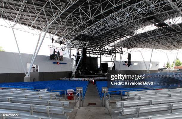Harris Bank Live Pavilion, at Henry W. Maier Festival Park in Milwaukee, Wisconsin on AUGUST 31, 2013.