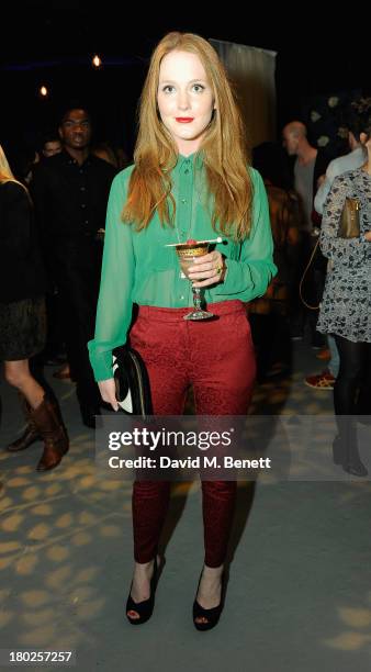 Olivia Hallinan attends the launch of Baileys Chocolat Luxe at Bar Chocolat, Covent Garden on September 10, 2013 in London, England.