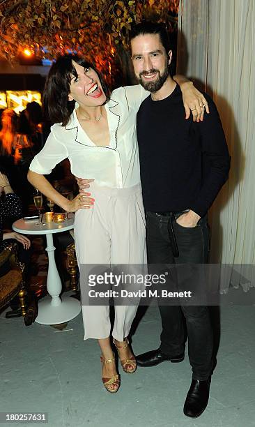Tabitha Denholm and Jack Guinness attend the launch of Baileys Chocolat Luxe at Bar Chocolat, Covent Garden on September 10, 2013 in London, England.