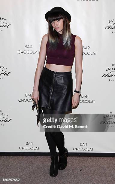 Lilah Parsons attends the launch of Baileys Chocolat Luxe at Bar Chocolat, Covent Garden on September 10, 2013 in London, England.