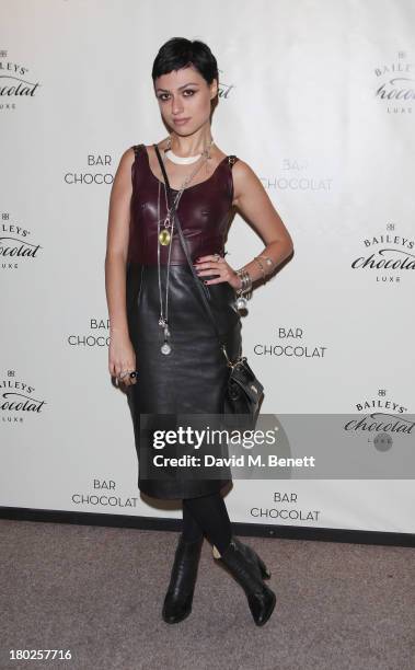 Gabriella Cilmi attends the launch of Baileys Chocolat Luxe at Bar Chocolat, Covent Garden on September 10, 2013 in London, England.