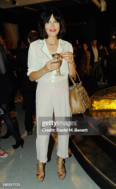 Tabitha Denholm attends the launch of Baileys Chocolat Luxe at Bar Chocolat, Covent Garden on September 10, 2013 in London, England.