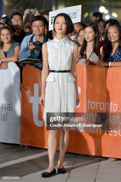 Actress Du Juan arrives at the "American Dreams" Premiere during the 2013 Toronto International Film Festival at Roy Thomson Hall on September 10,...