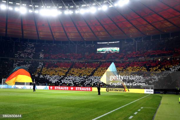 Activities of the 'Fan Club Nationalmannschaft' prior to an international friendly match between Germany and Turkey at Olympiastadion on November 18,...