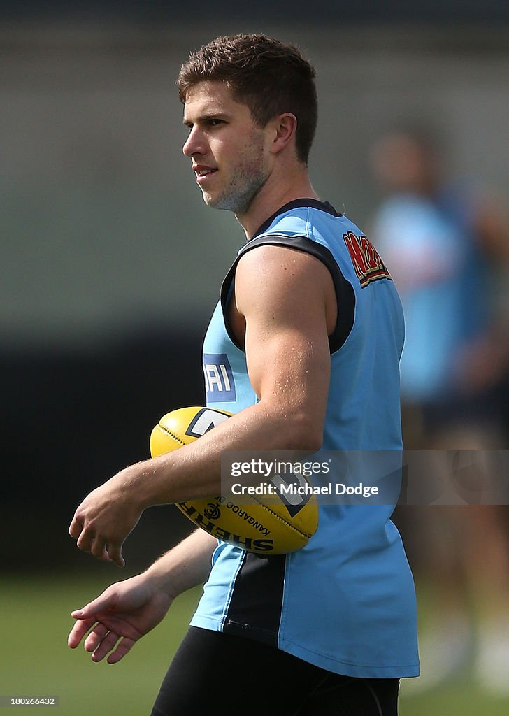 Carlton Blues Media & Training Session