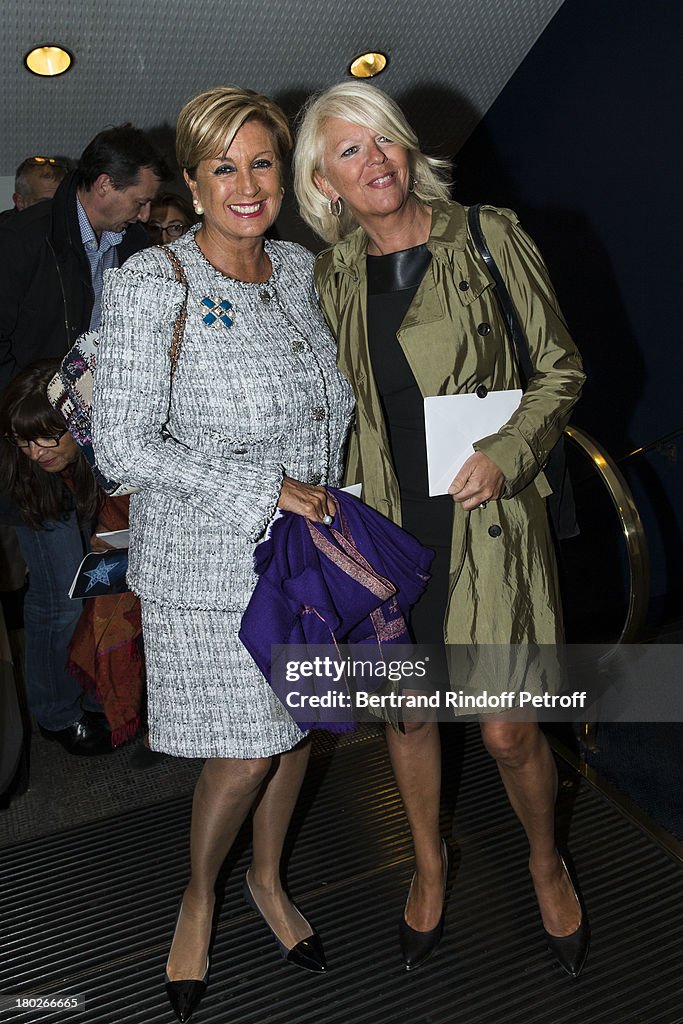 'Fondation Claude Pompidou' : Charity Dinner In Paris