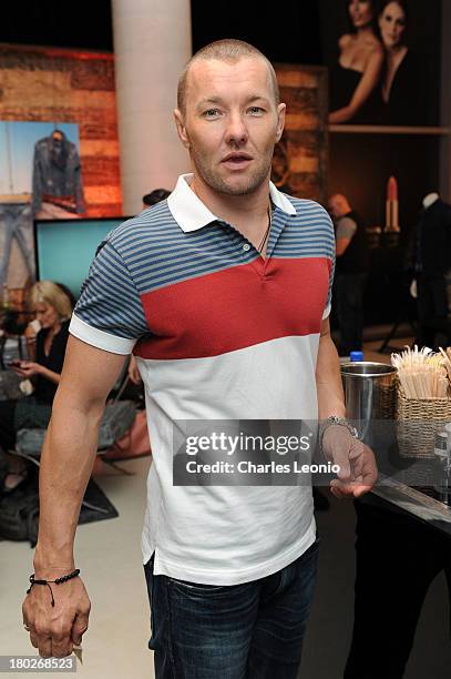 Joel Edgerton at Guess Portrait Studio on Day 6 during the 2013 Toronto International Film Festival at Bell Lightbox on September 10, 2013 in...