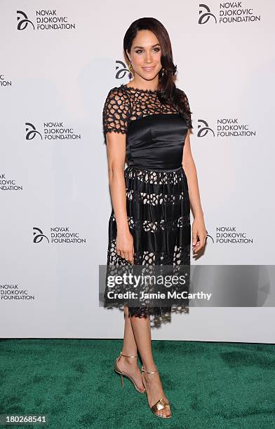 Actress Meghan Markle attends the Novak Djokovic Foundation New York dinner at Capitale on September 10, 2013 in New York City.