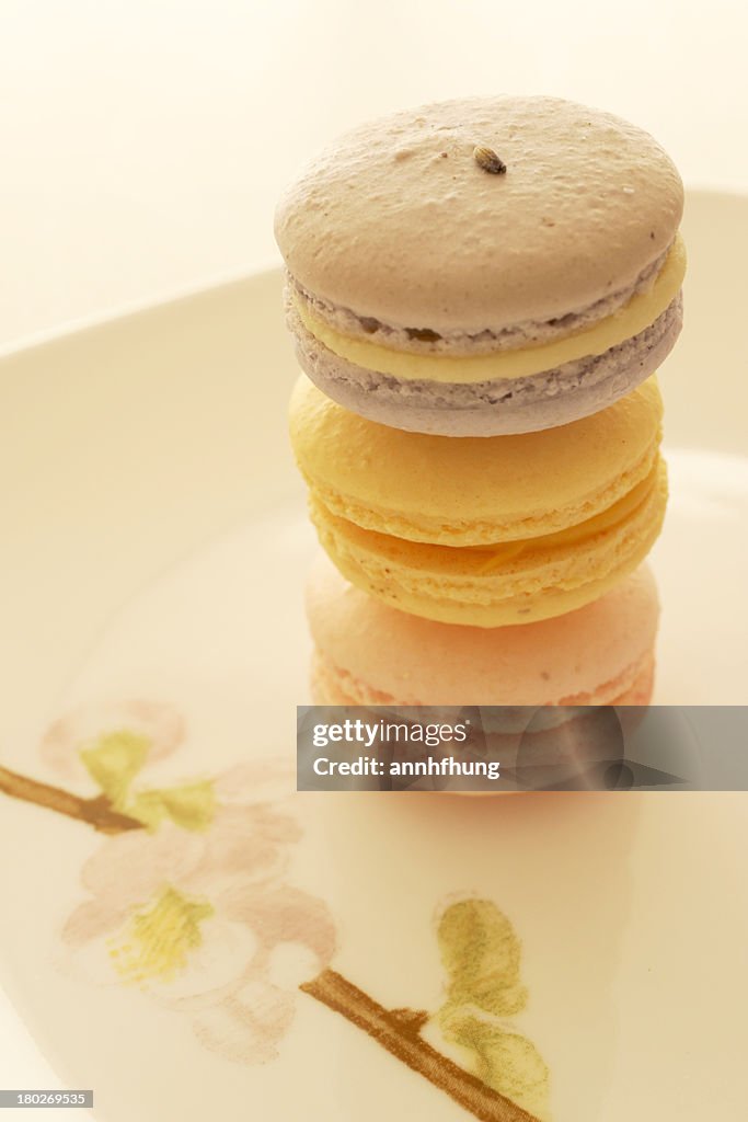 Sakura Macarons