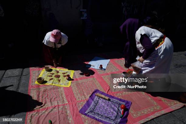 Mothers of missing daughters, along with victims of feminicide and sexist violence, are demonstrating at the Angel of Independence in Mexico City,...