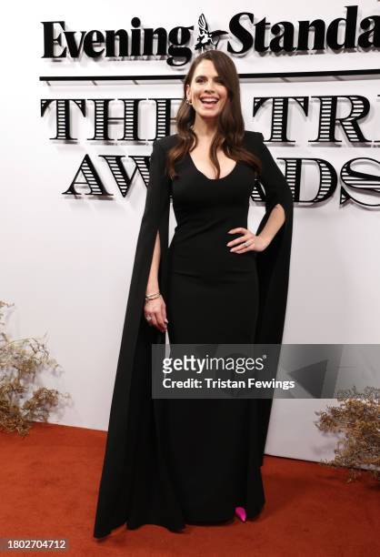 Hayley Atwell attends the Evening Standard Theatre Awards 2023 at Claridge's Hotel on November 19, 2023 in London, England.