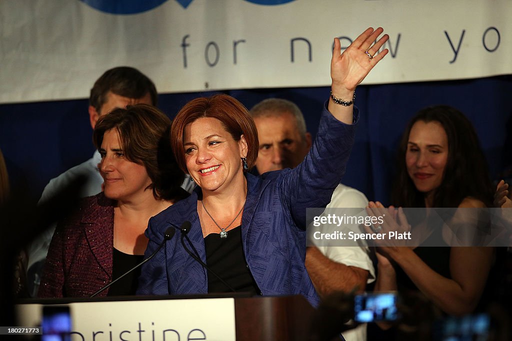 Christine Quinn Campaign Holds Primary Election Night Event