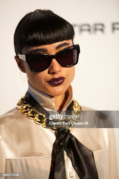 Natalia Kills attends the G-Star Raw NYFW event at The Highline Hotel on September 10, 2013 in New York City.