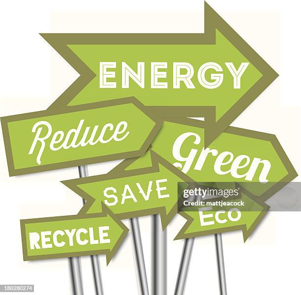 Reduce Reuse Recycle Arrows High Res Illustrations - Getty Images